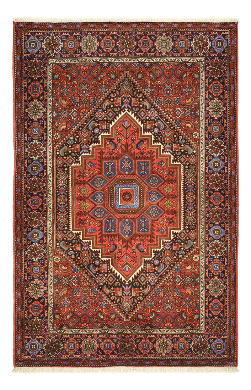 Alfombra persa - Nómada - 156 x 102 cm - rojo