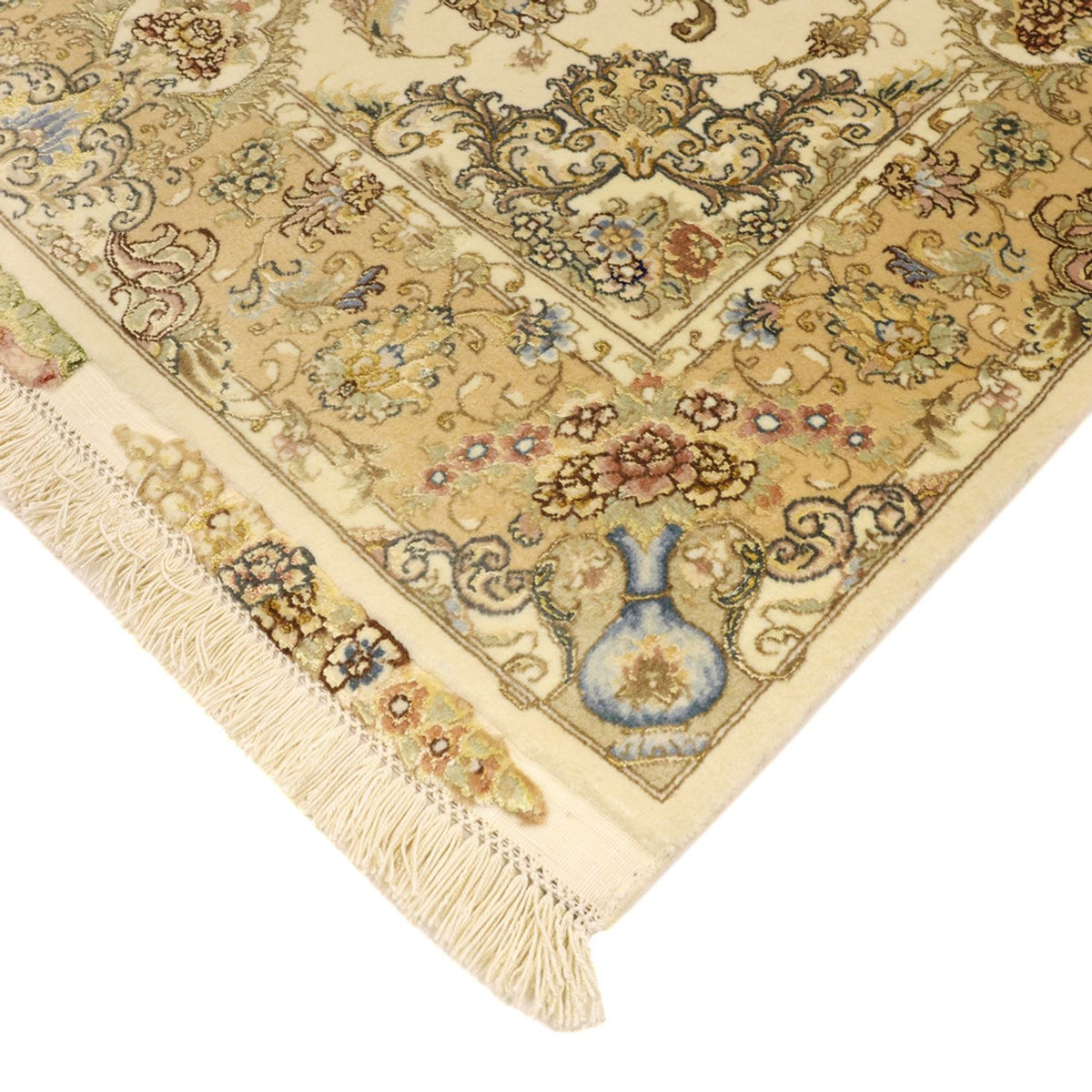 Alfombra persa - Tabriz - 161 x 100 cm - beige