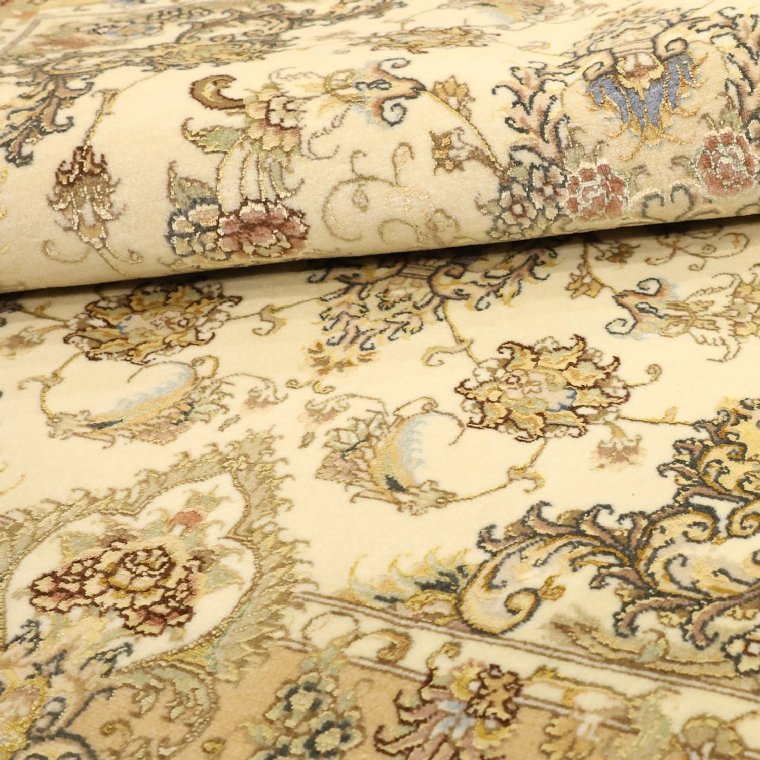 Alfombra persa - Tabriz - 161 x 100 cm - beige