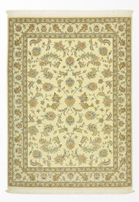 Alfombra Persa - Tabriz - Real - 151 x 108 cm - beige