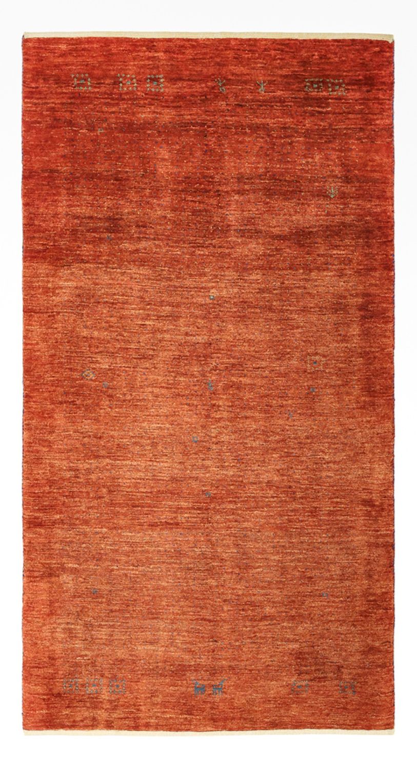 Alfombra Gabbeh - Persa Kashkuli - 153 x 82 cm - rojo