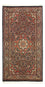 Alfombra persa - Bidjar - 136 x 72 cm - beige oscuro