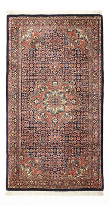 Alfombra persa - Bidjar - 136 x 73 cm - beige oscuro