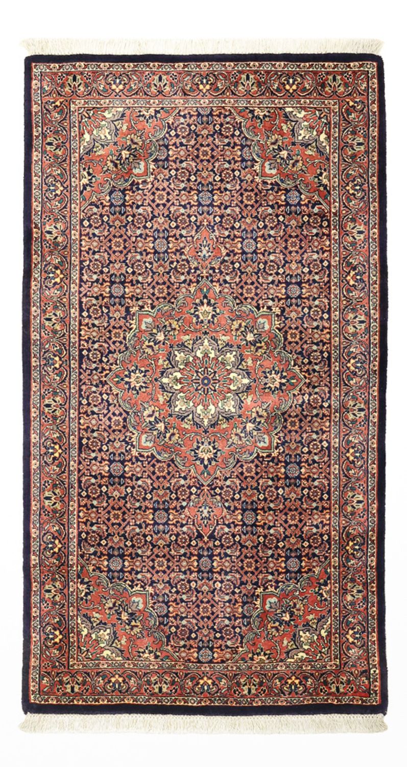 Alfombra persa - Bidjar - 136 x 73 cm - beige oscuro