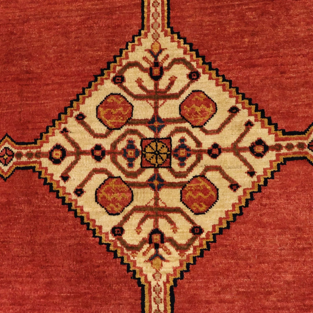 Alfombra persa - Nómada - 143 x 105 cm - multicolor