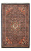 Alfombra persa - Bidjar - Real - 147 x 91 cm - rojo oscuro