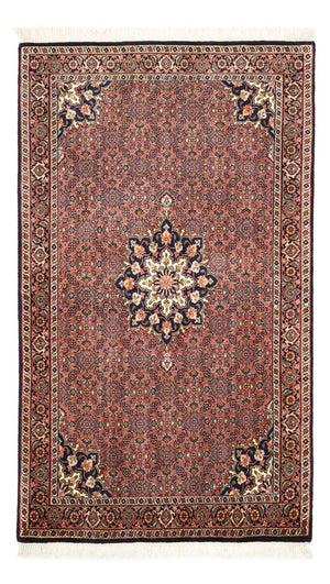 Alfombra persa - Bidjar - Real - 154 x 90 cm - óxido