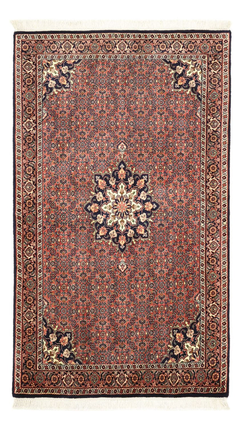 Alfombra persa - Bidjar - Real - 154 x 90 cm - óxido