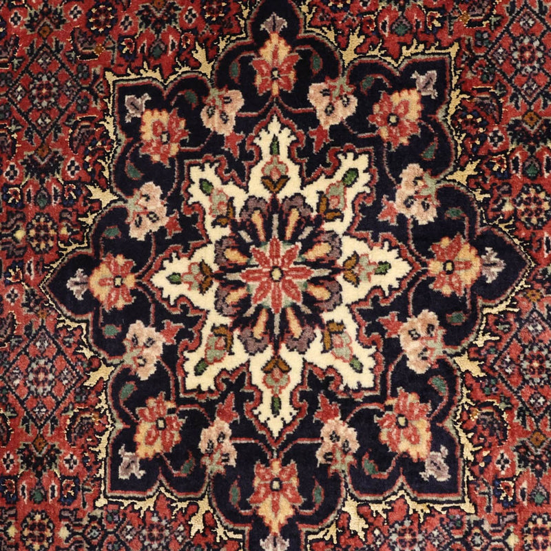 Alfombra persa - Bidjar - Real - 154 x 90 cm - óxido