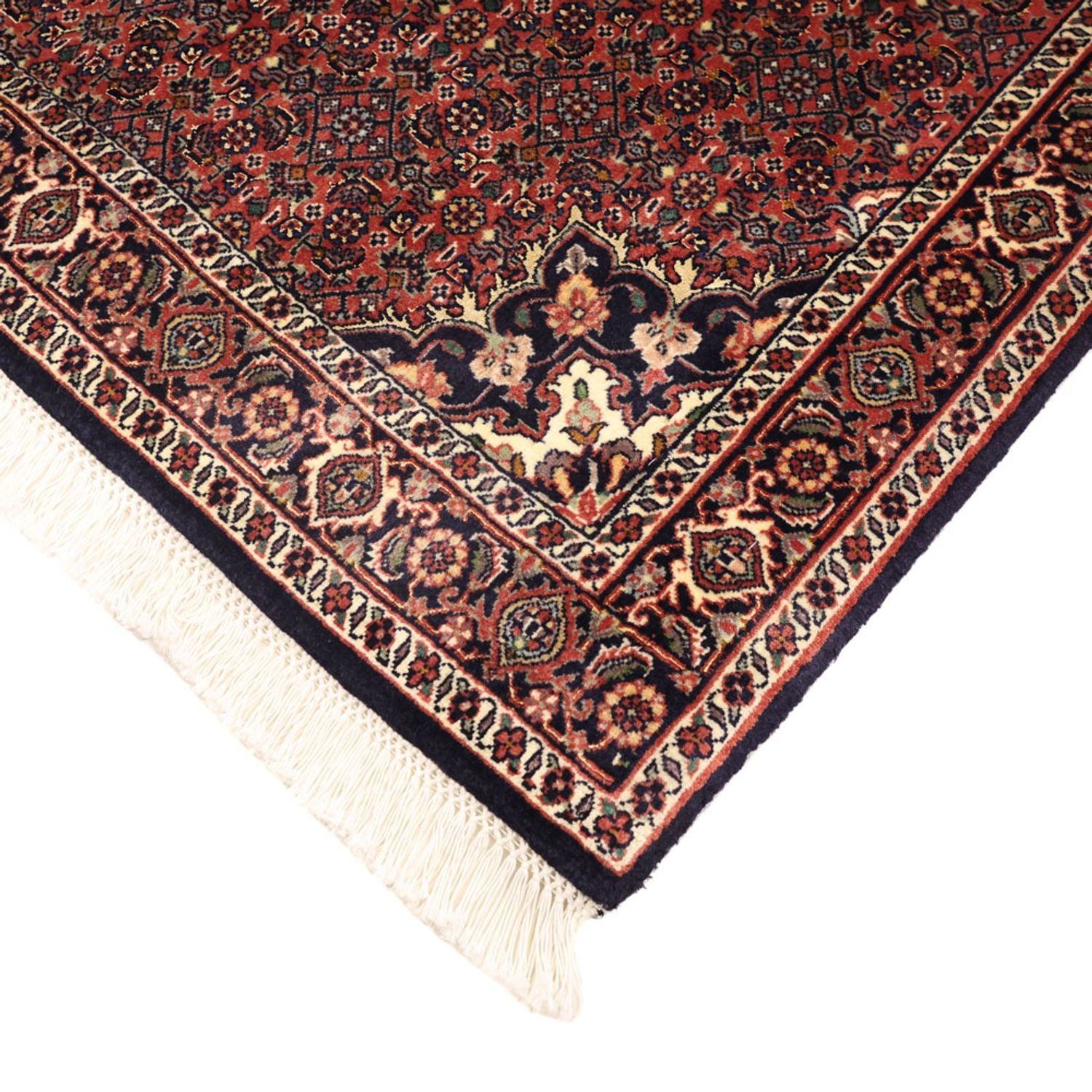 Alfombra persa - Bidjar - Real - 154 x 90 cm - óxido