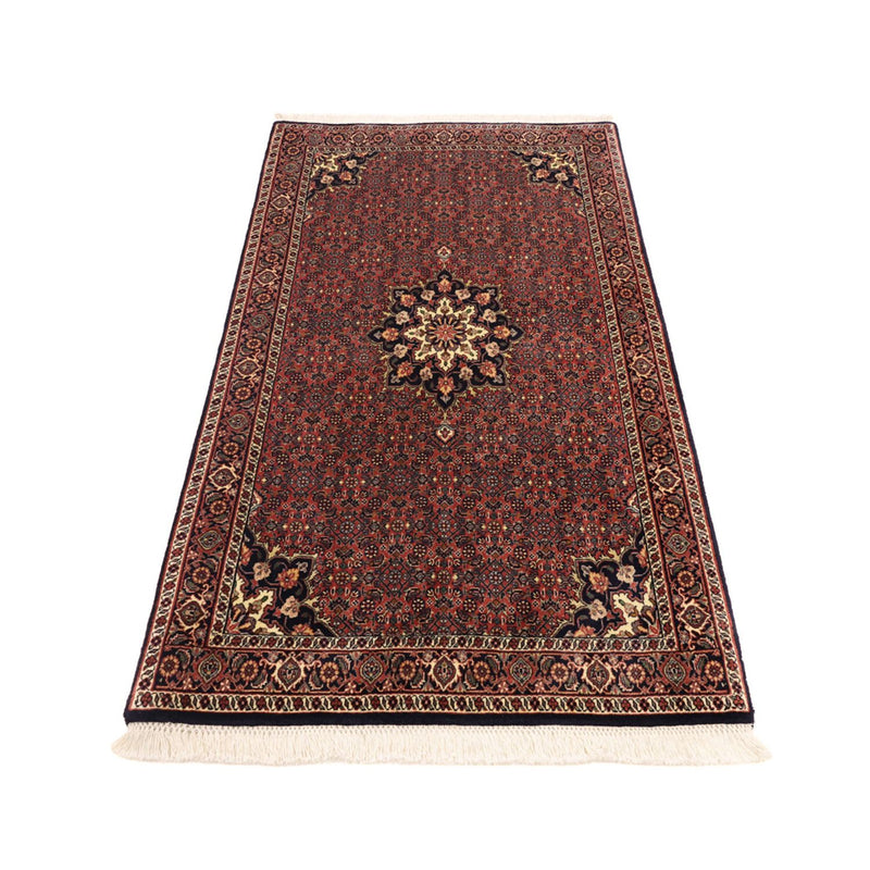 Alfombra persa - Bidjar - Real - 154 x 90 cm - óxido