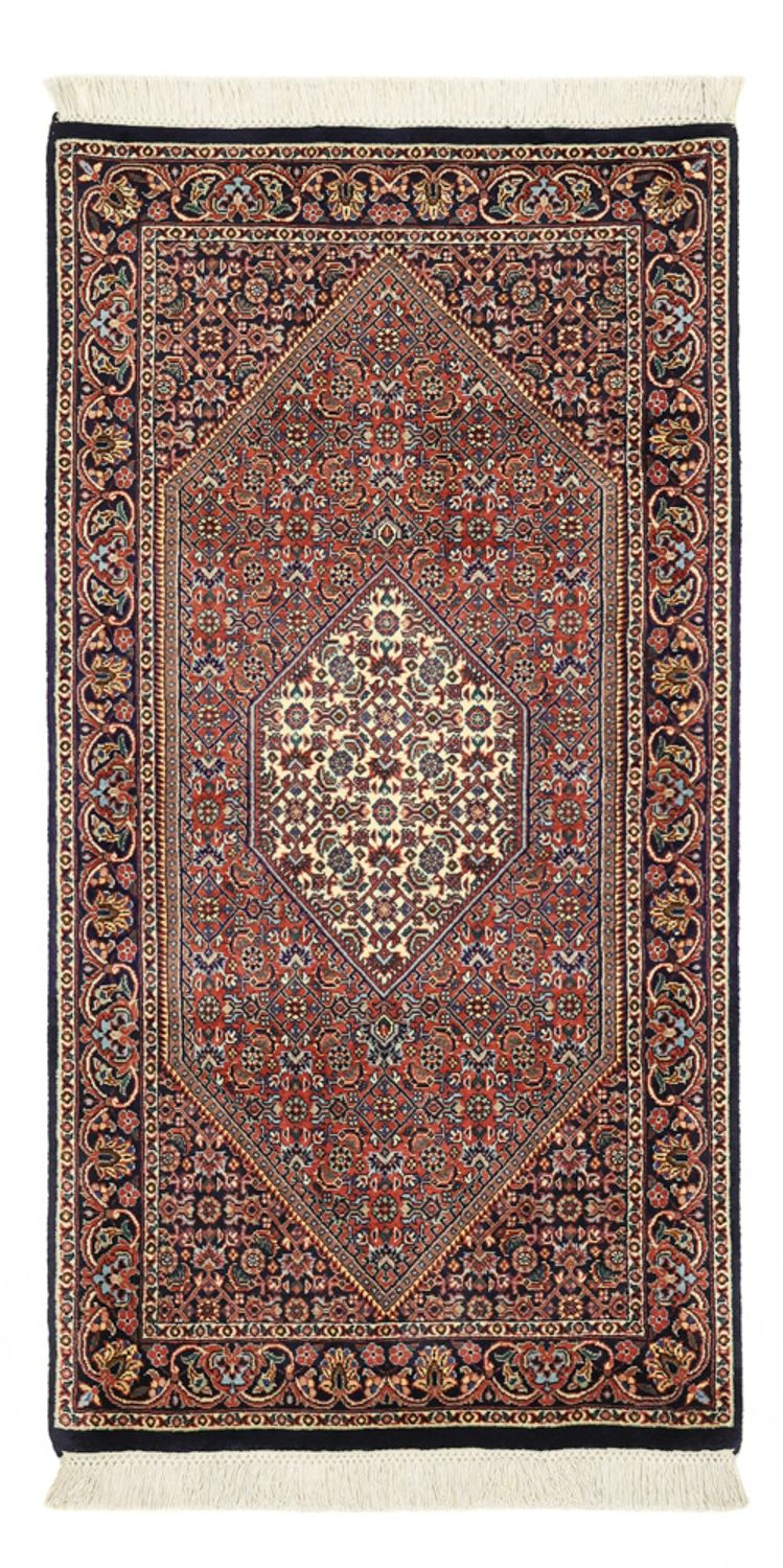 Alfombra persa - Bidjar - Real - 135 x 70 cm - óxido