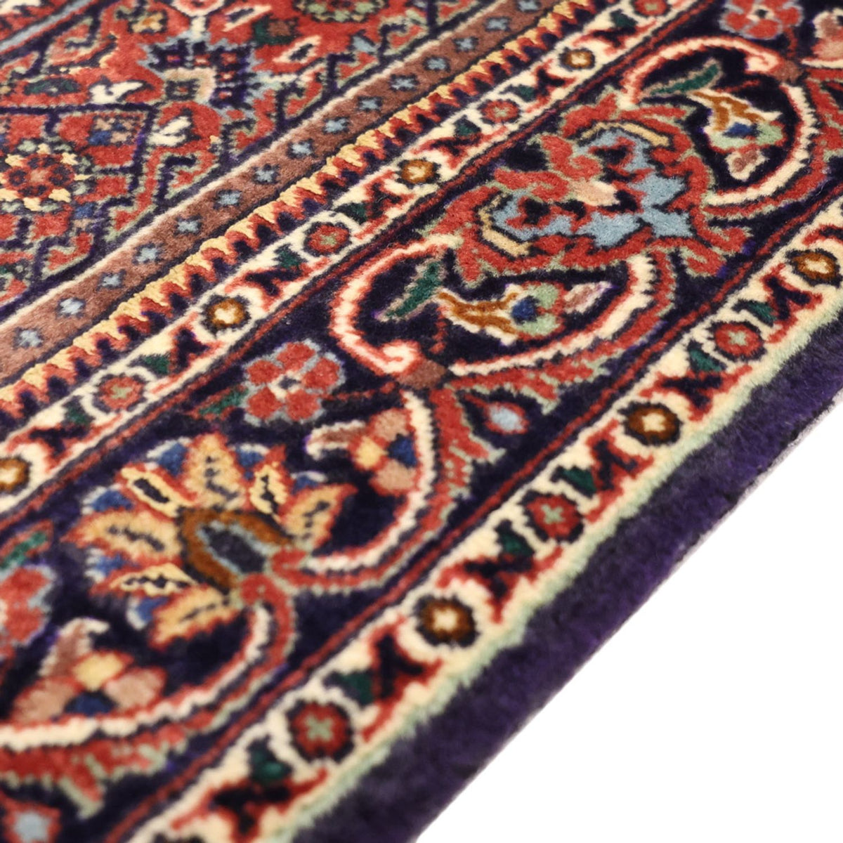 Alfombra persa - Bidjar - Real - 135 x 70 cm - óxido