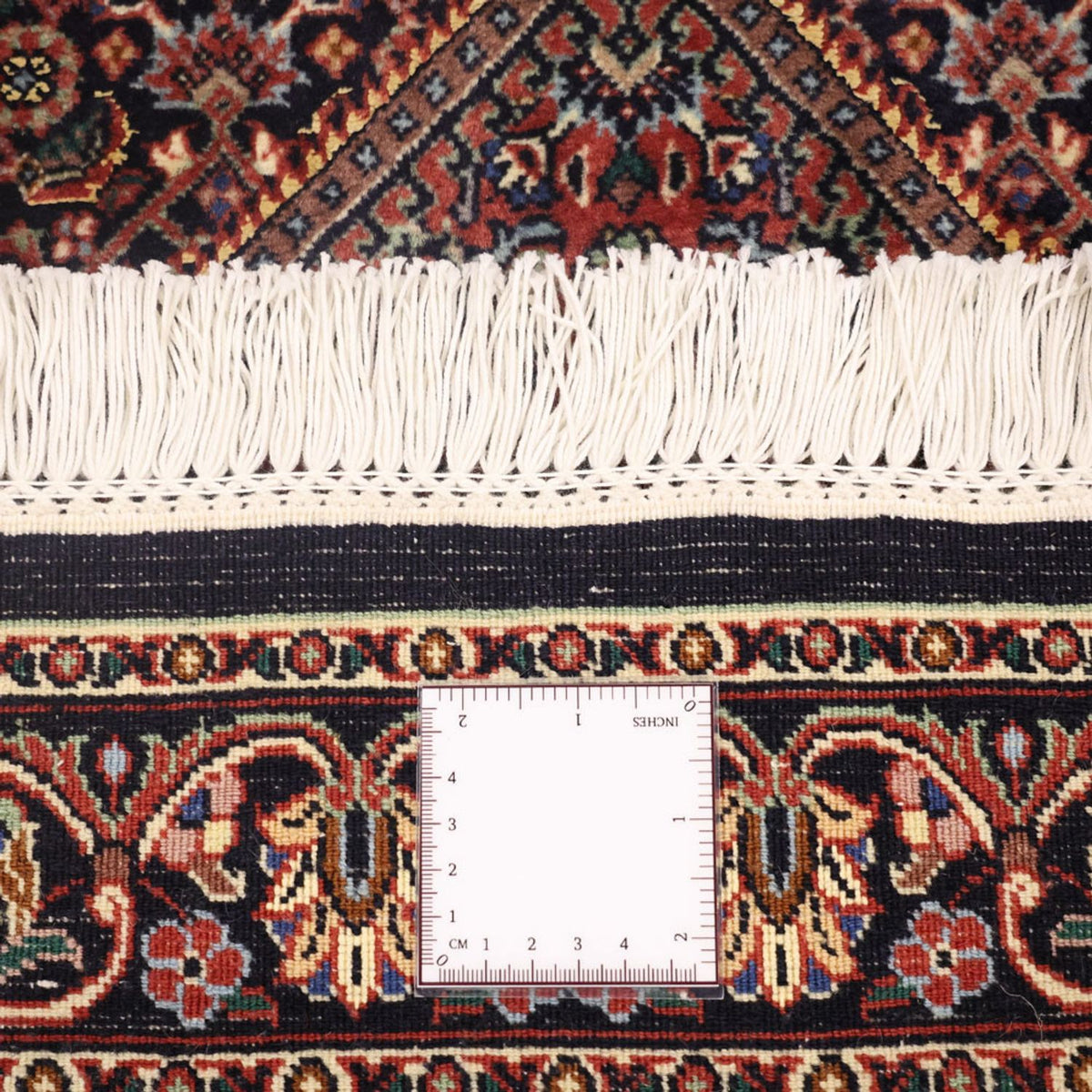 Alfombra persa - Bidjar - Real - 135 x 70 cm - óxido