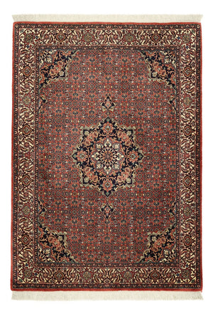 Alfombra persa - Bidjar - Real - 145 x 101 cm - óxido