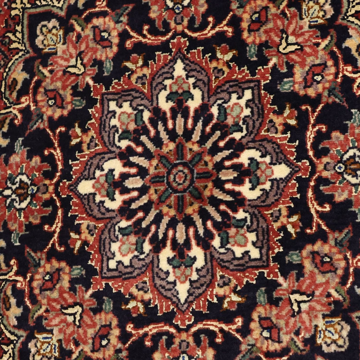Alfombra persa - Bidjar - Real - 145 x 101 cm - óxido
