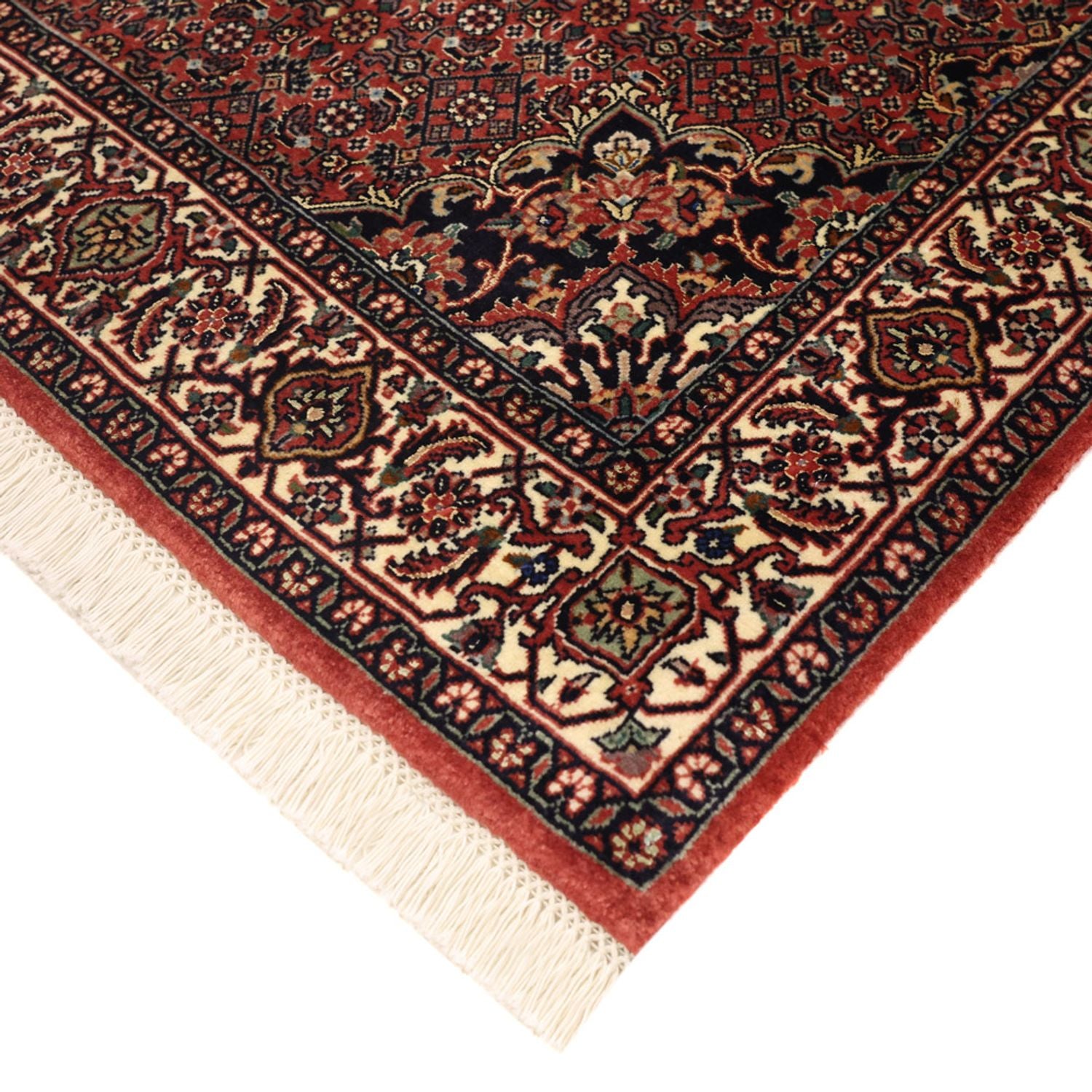 Alfombra persa - Bidjar - Real - 145 x 101 cm - óxido
