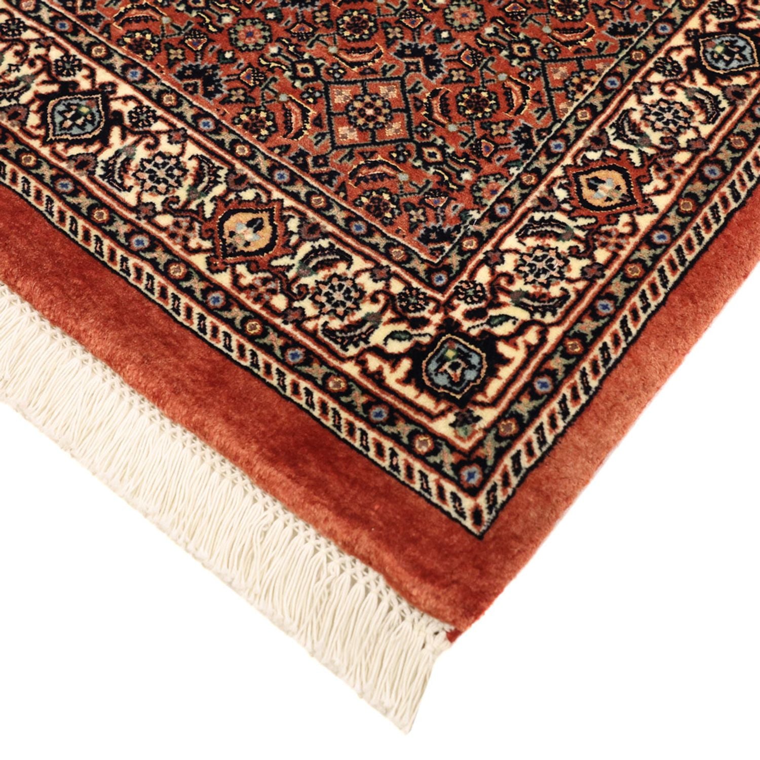 Alfombra persa - Bidjar - Real - 134 x 78 cm - óxido