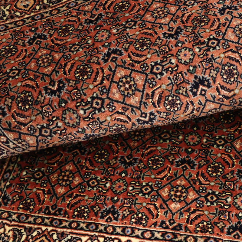 Alfombra persa - Bidjar - Real - 134 x 78 cm - óxido