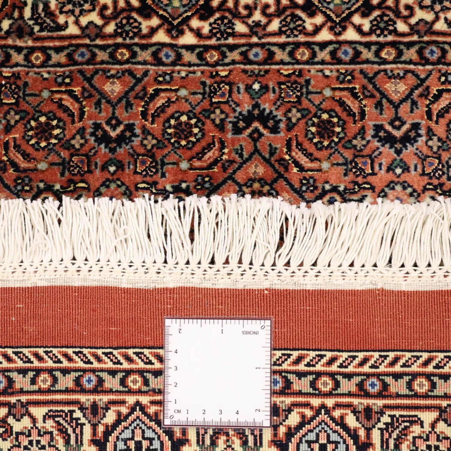 Alfombra persa - Bidjar - Real - 134 x 78 cm - óxido