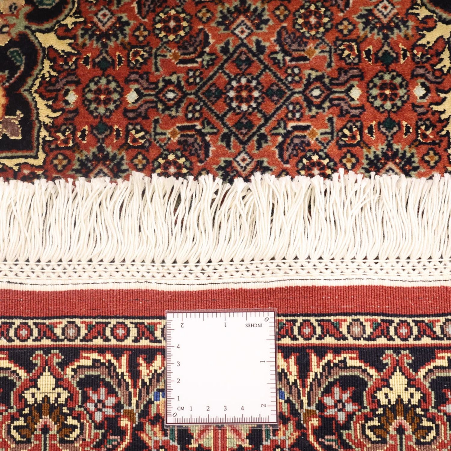 Alfombra persa - Bidjar - Real - 146 x 70 cm - óxido