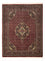 Alfombra persa - Bidjar - Real - 199 x 156 cm - rojo oscuro