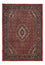 Alfombra persa - Bidjar - Real - 204 x 145 cm - rojo oscuro