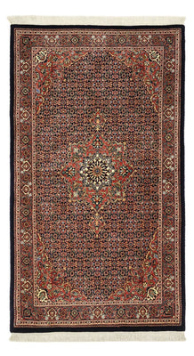 Alfombra persa - Bidjar - Real - 154 x 89 cm - beige oscuro