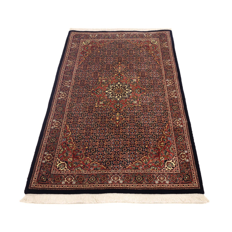 Alfombra persa - Bidjar - Real - 154 x 89 cm - beige oscuro