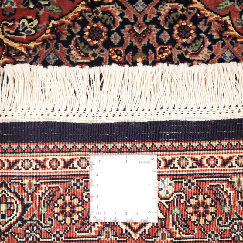 Alfombra persa - Bidjar - Real - 154 x 89 cm - beige oscuro