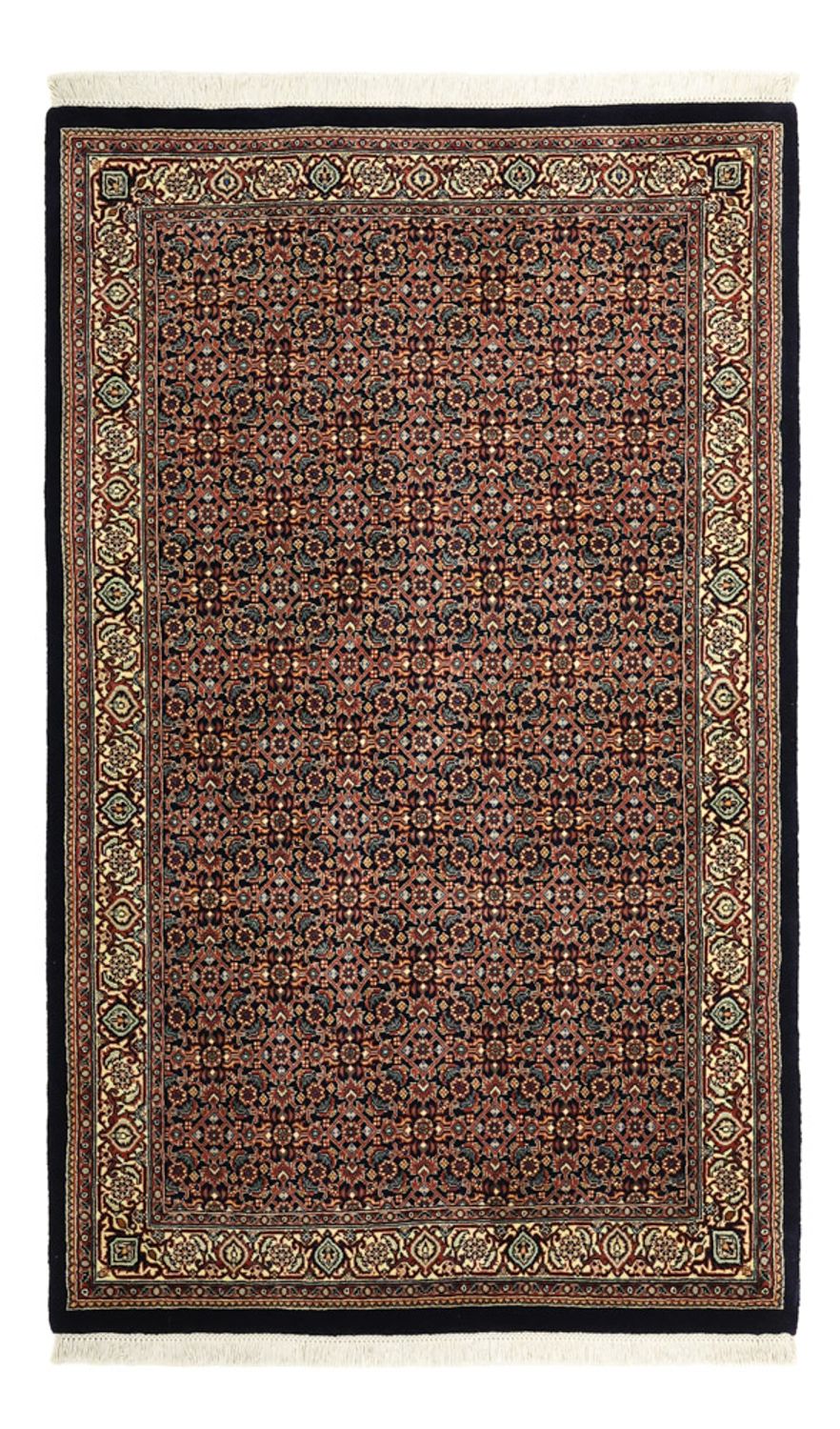Alfombra persa - Bidjar - Real - 150 x 91 cm - beige oscuro