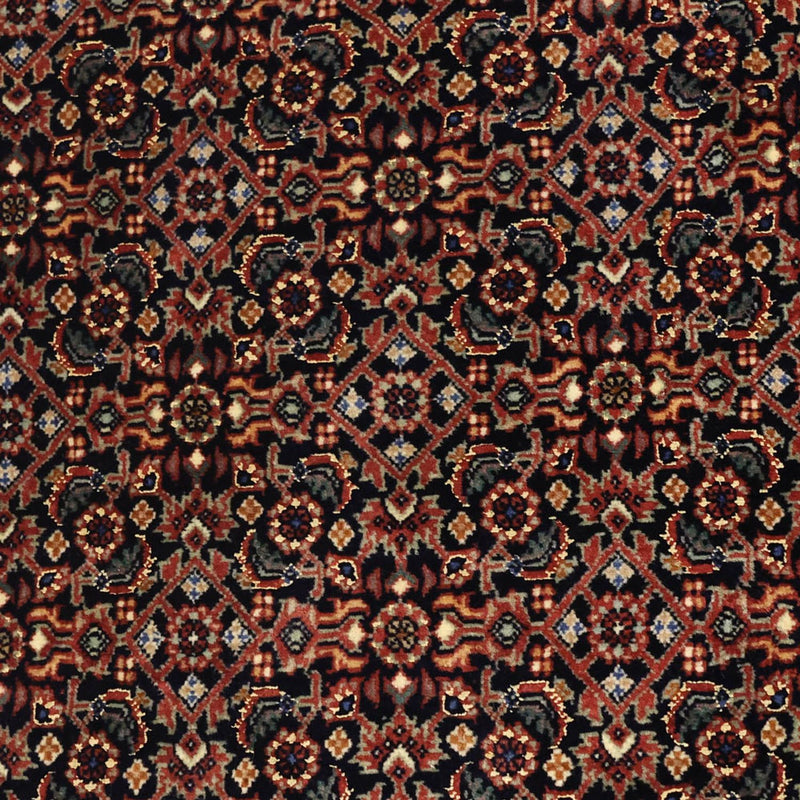 Alfombra persa - Bidjar - Real - 150 x 91 cm - beige oscuro