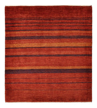Alfombra Gabbeh - Persa Kashkuli cuadrado  - 112 x 103 cm - multicolor