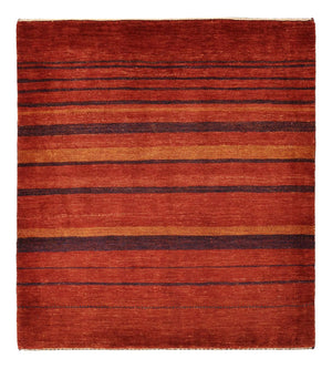 Alfombra Gabbeh - Persa Kashkuli cuadrado  - 112 x 103 cm - multicolor