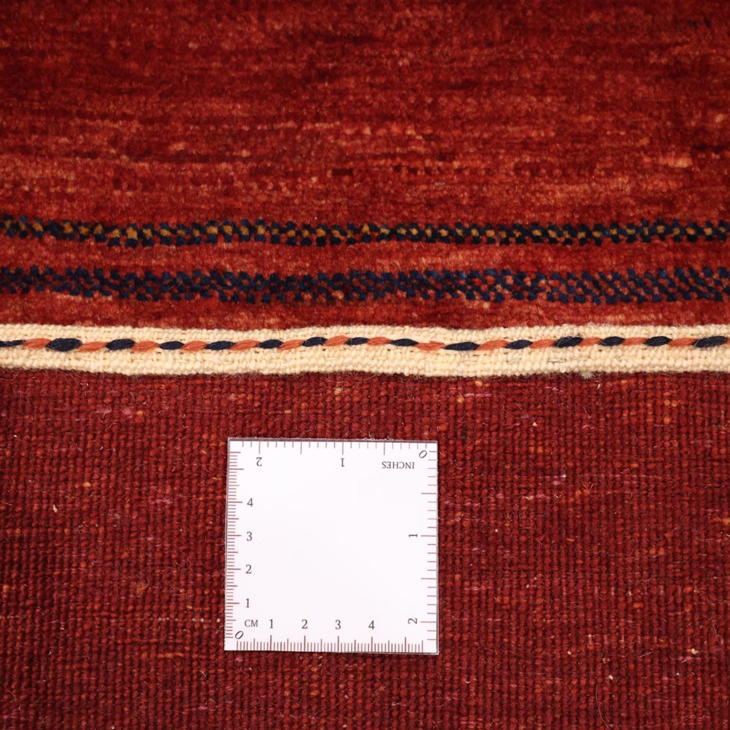 Alfombra Gabbeh - Persa Kashkuli cuadrado  - 112 x 103 cm - multicolor