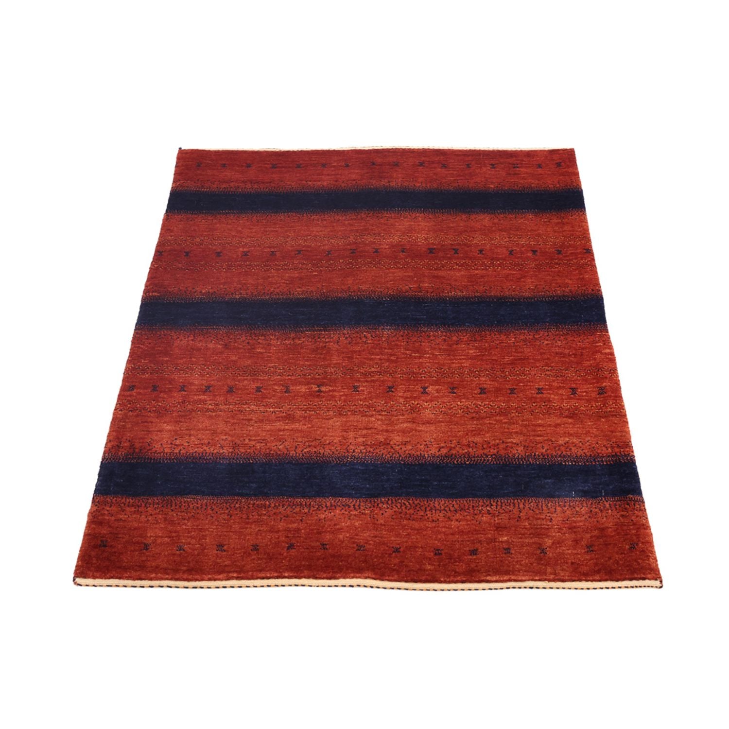 Alfombra Gabbeh - Persa Kashkuli cuadrado  - 114 x 101 cm - multicolor
