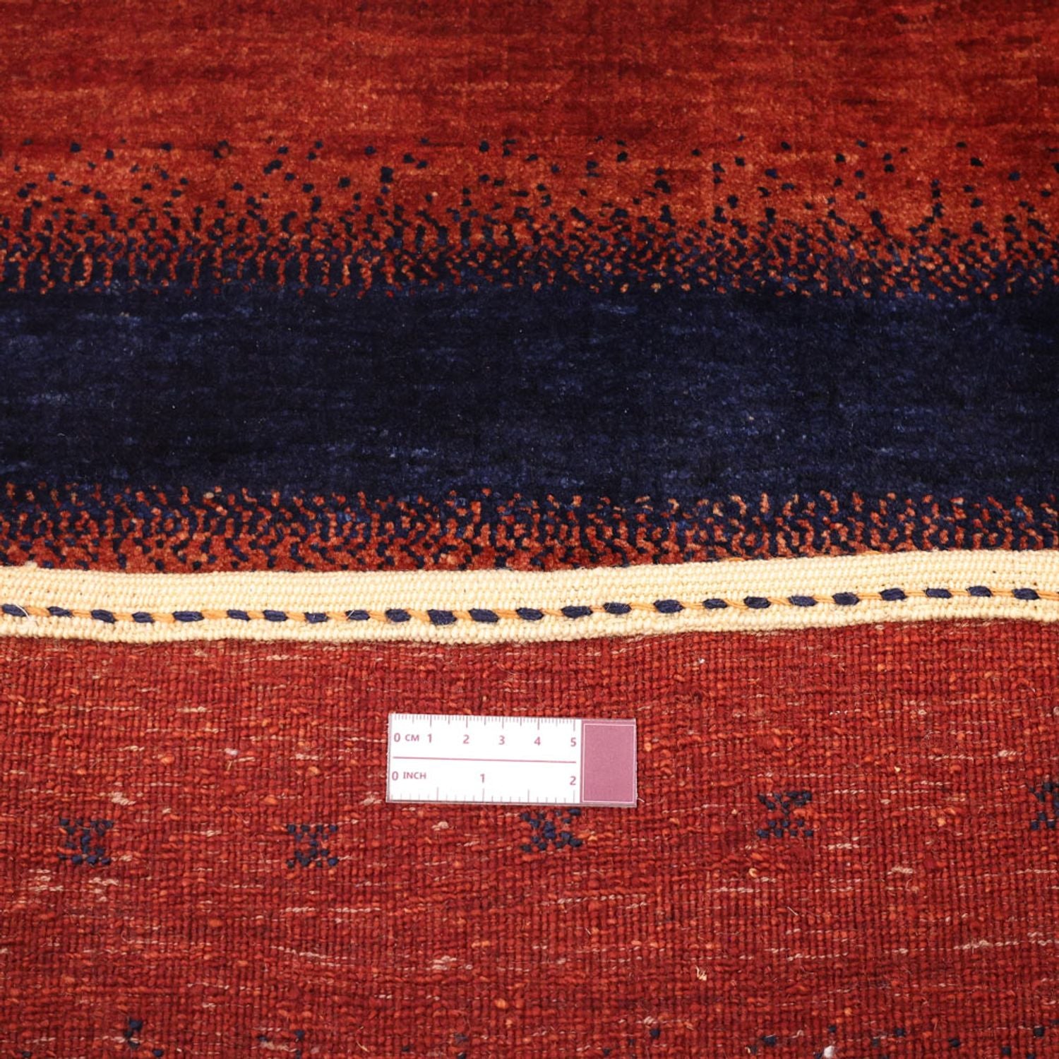 Alfombra Gabbeh - Persa Kashkuli cuadrado  - 114 x 101 cm - multicolor