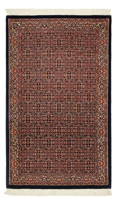 Alfombra persa - Bidjar - Real - 148 x 89 cm - beige oscuro