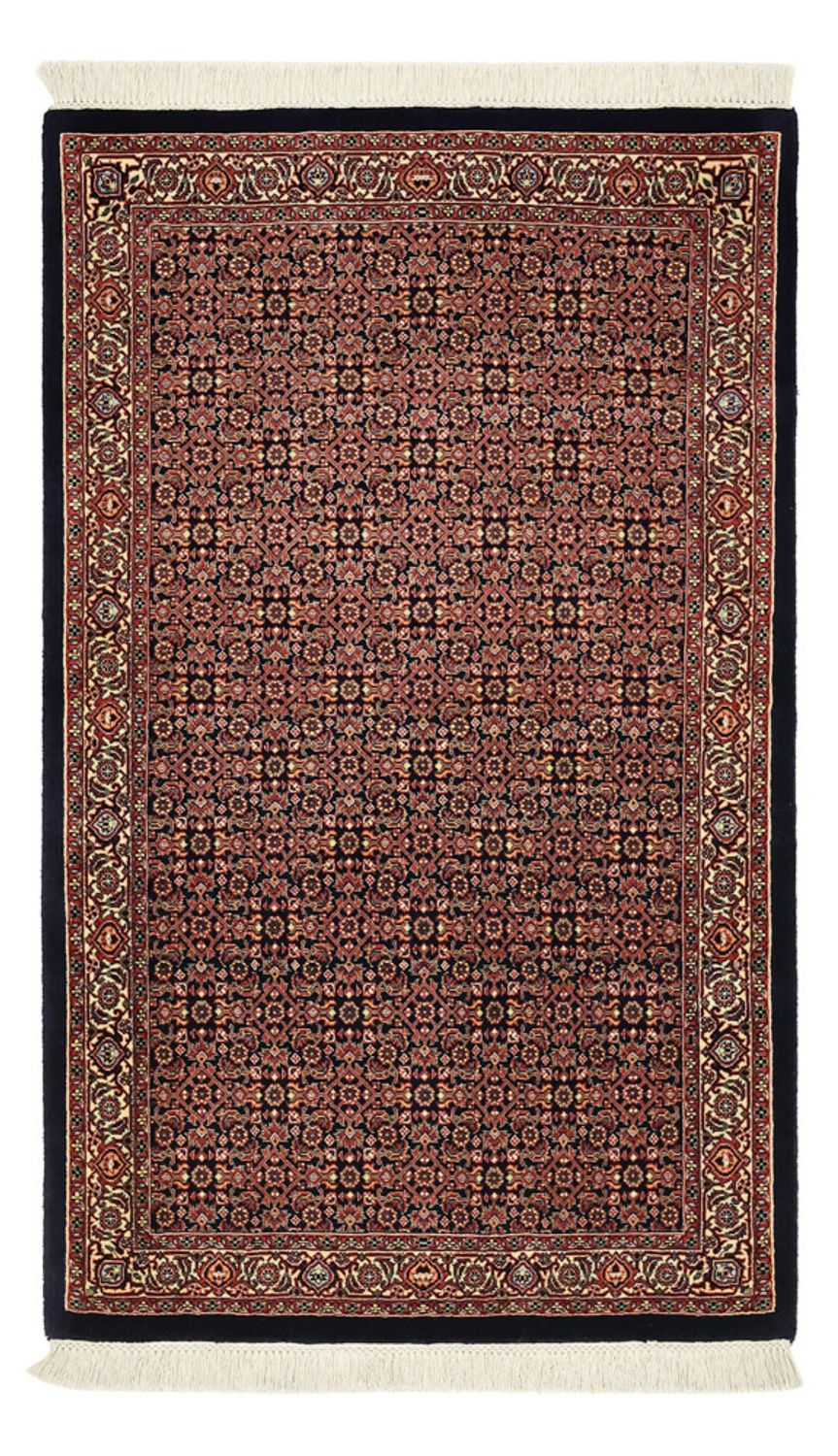 Alfombra persa - Bidjar - Real - 148 x 89 cm - beige oscuro