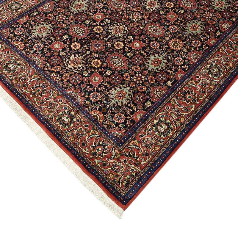Alfombra persa - Bidjar - Real - 208 x 132 cm - azul oscuro