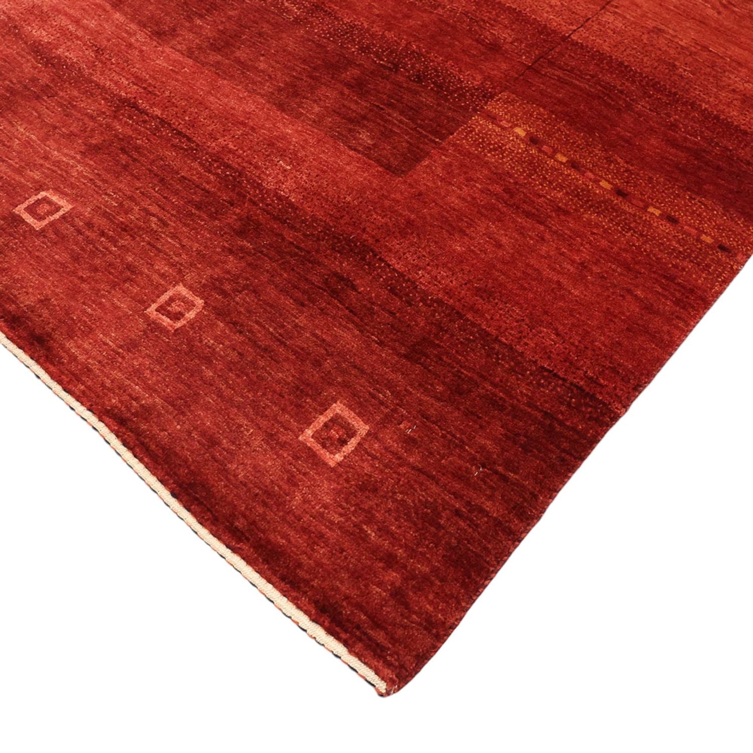 Alfombra Gabbeh - Persa Kashkuli - 189 x 132 cm - rojo