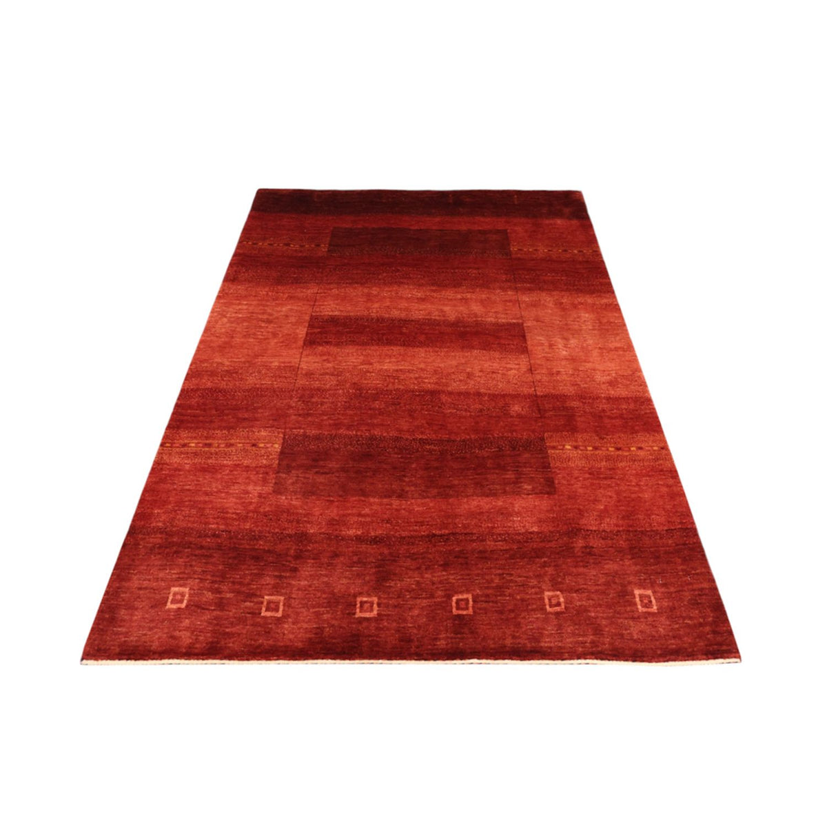 Alfombra Gabbeh - Persa Kashkuli - 189 x 132 cm - rojo