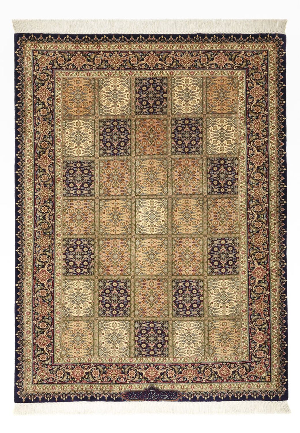Alfombra Persa - Tabriz - Real - Real - 160 x 115 cm - multicolor