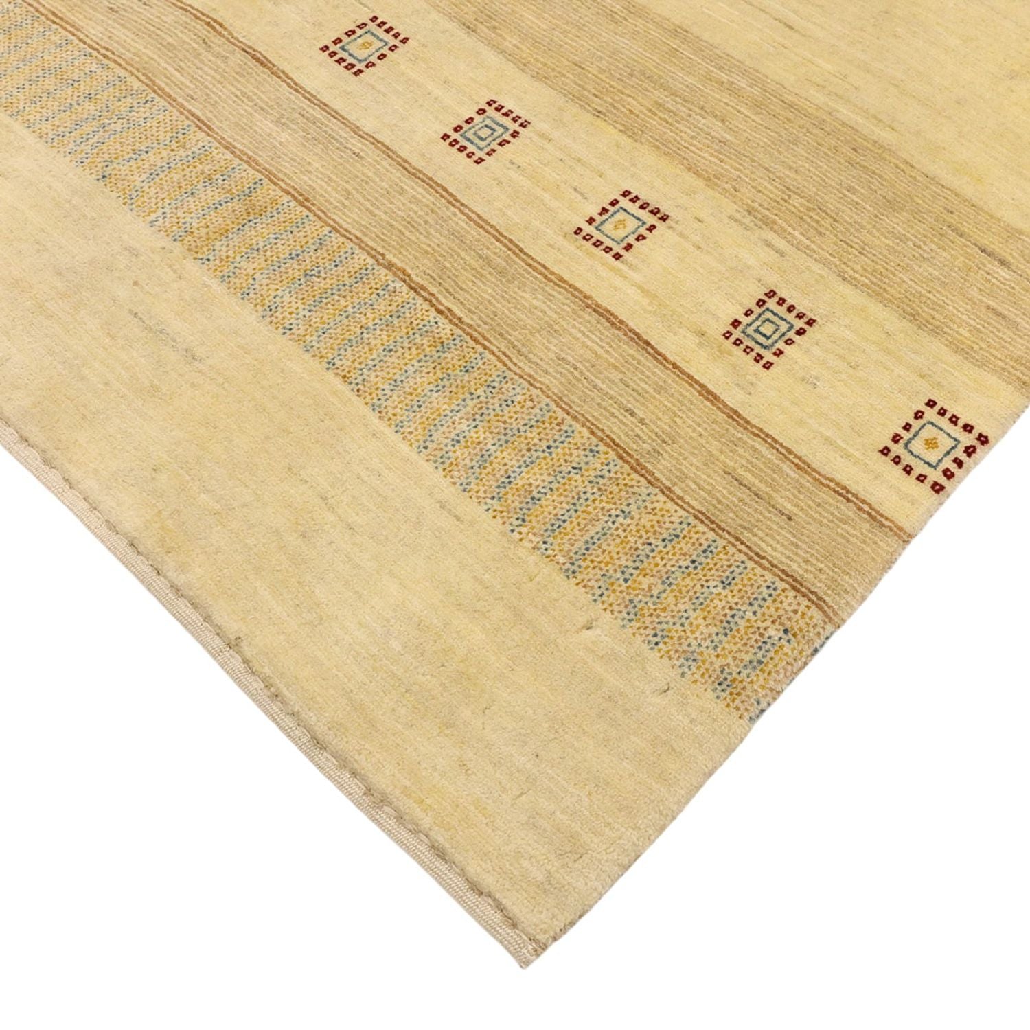 Alfombra Gabbeh - Loribaft Persa - 170 x 116 cm - beige