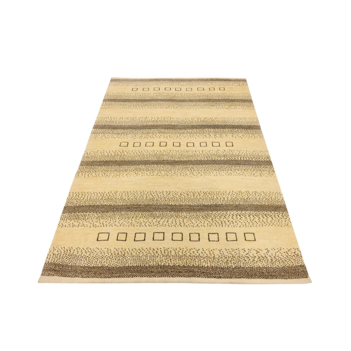 Alfombra Gabbeh - Loribaft Persa - 173 x 118 cm - beige