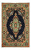 Alfombra persa - Clásica - 161 x 102 cm - azul oscuro