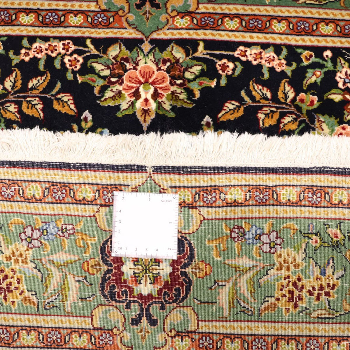 Alfombra persa - Clásica - 161 x 102 cm - azul oscuro