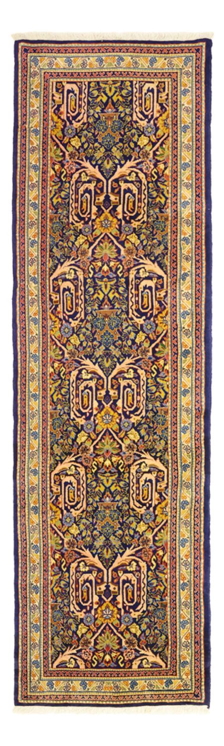 Alfombra de pasillo Alfombra persa - Clásica - 260 x 75 cm - verde oscuro