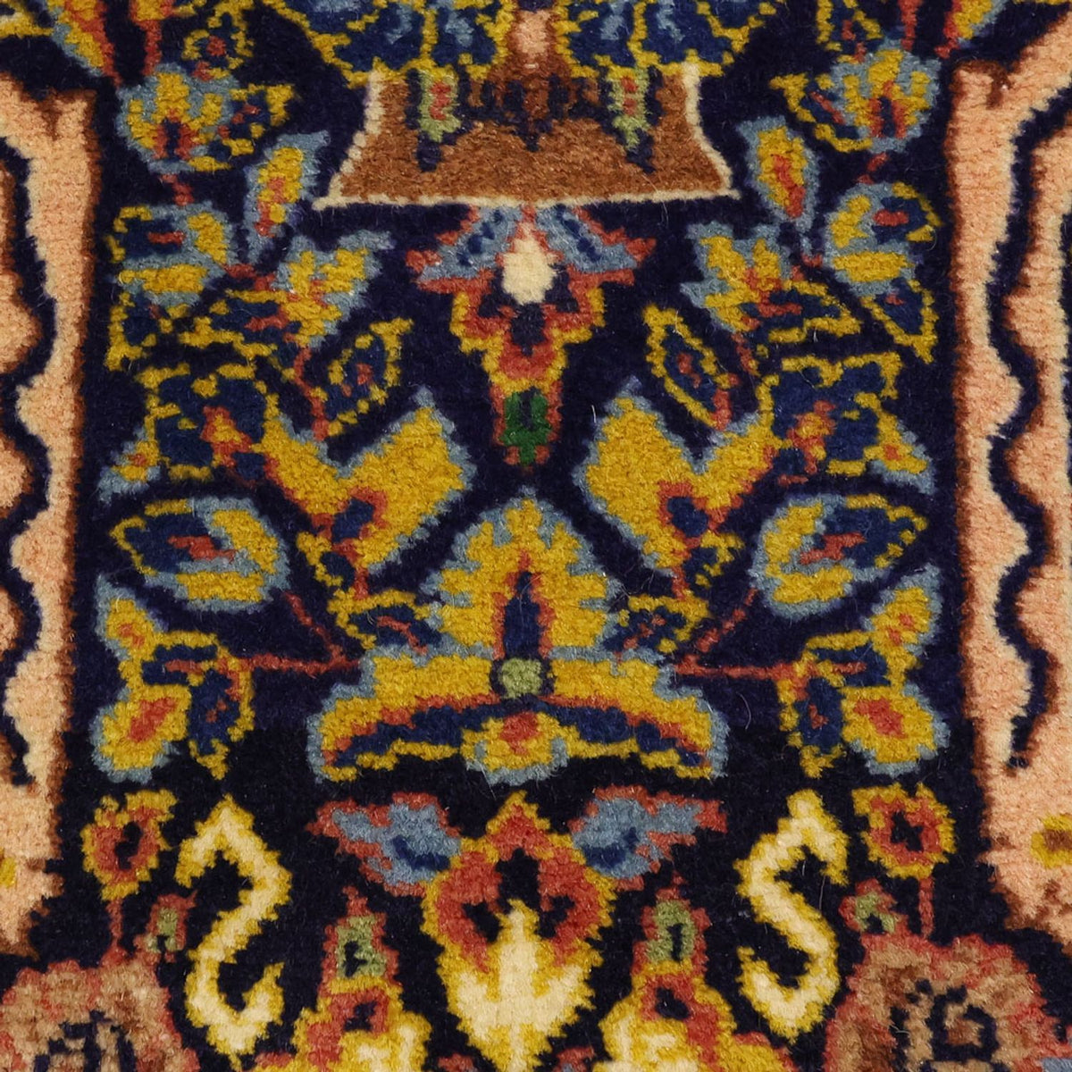 Alfombra de pasillo Alfombra persa - Clásica - 260 x 75 cm - verde oscuro