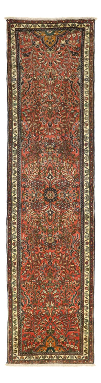 Alfombra de pasillo Alfombra persa - Nómada - 313 x 83 cm - rojo oscuro